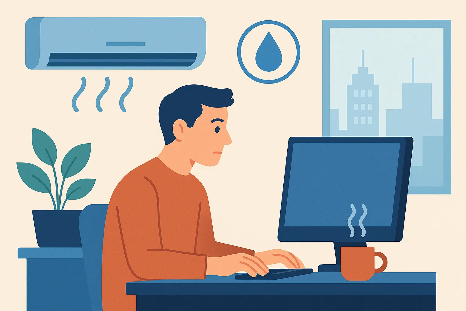 Modern lifestyle dehydration factors