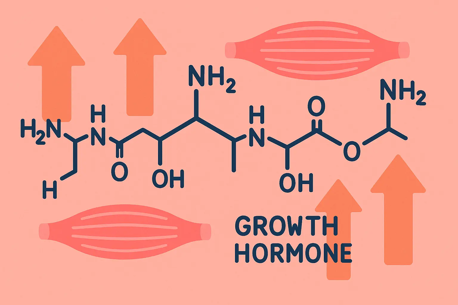 Growth hormone releasing peptides for muscle building