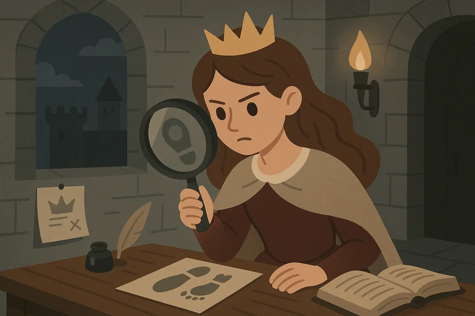 Princess detective solving mysteries