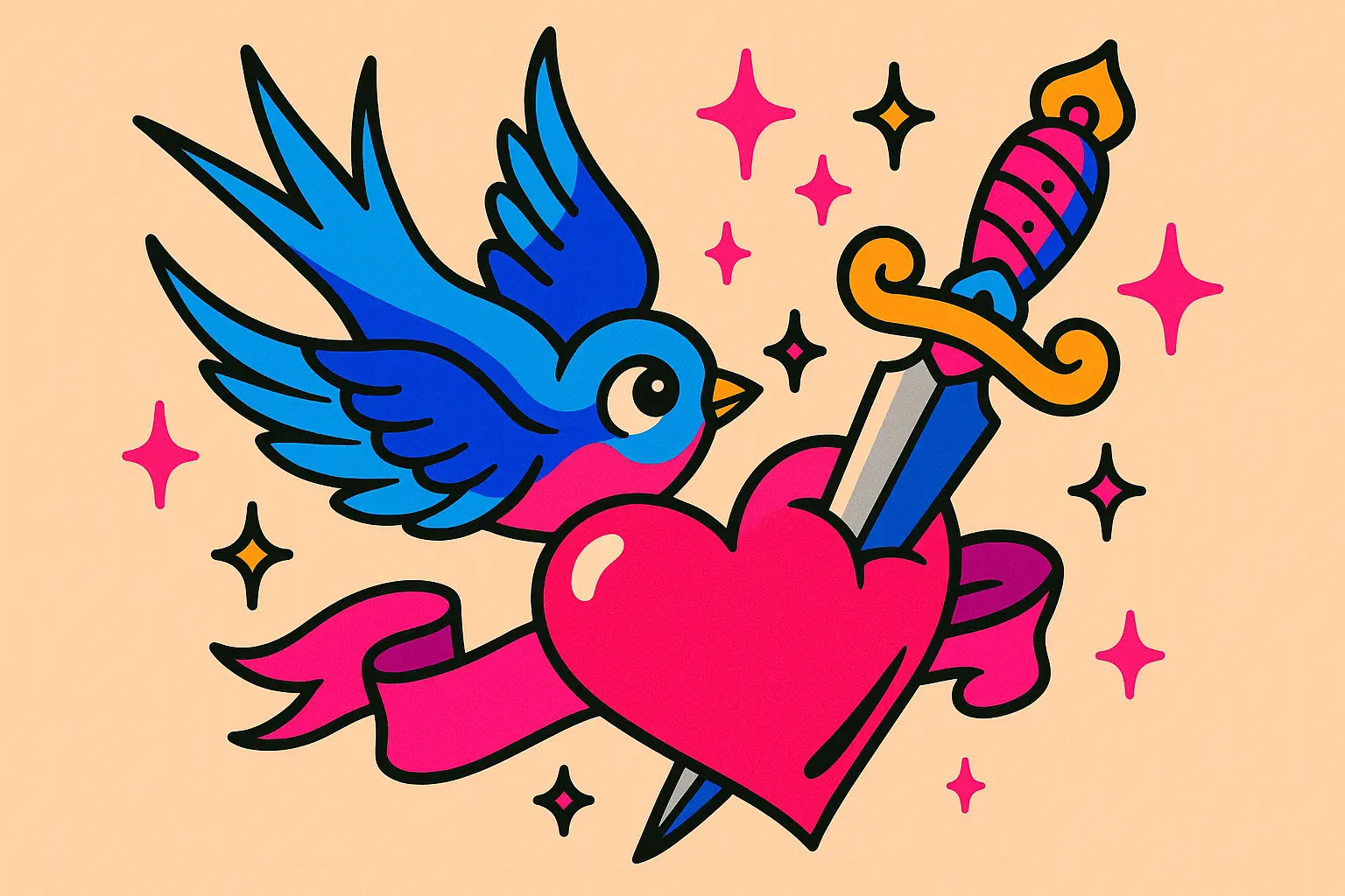 New School Tattoo Style: Why These Vibrant Designs Hit Different (And It’s Not Just the Colors)