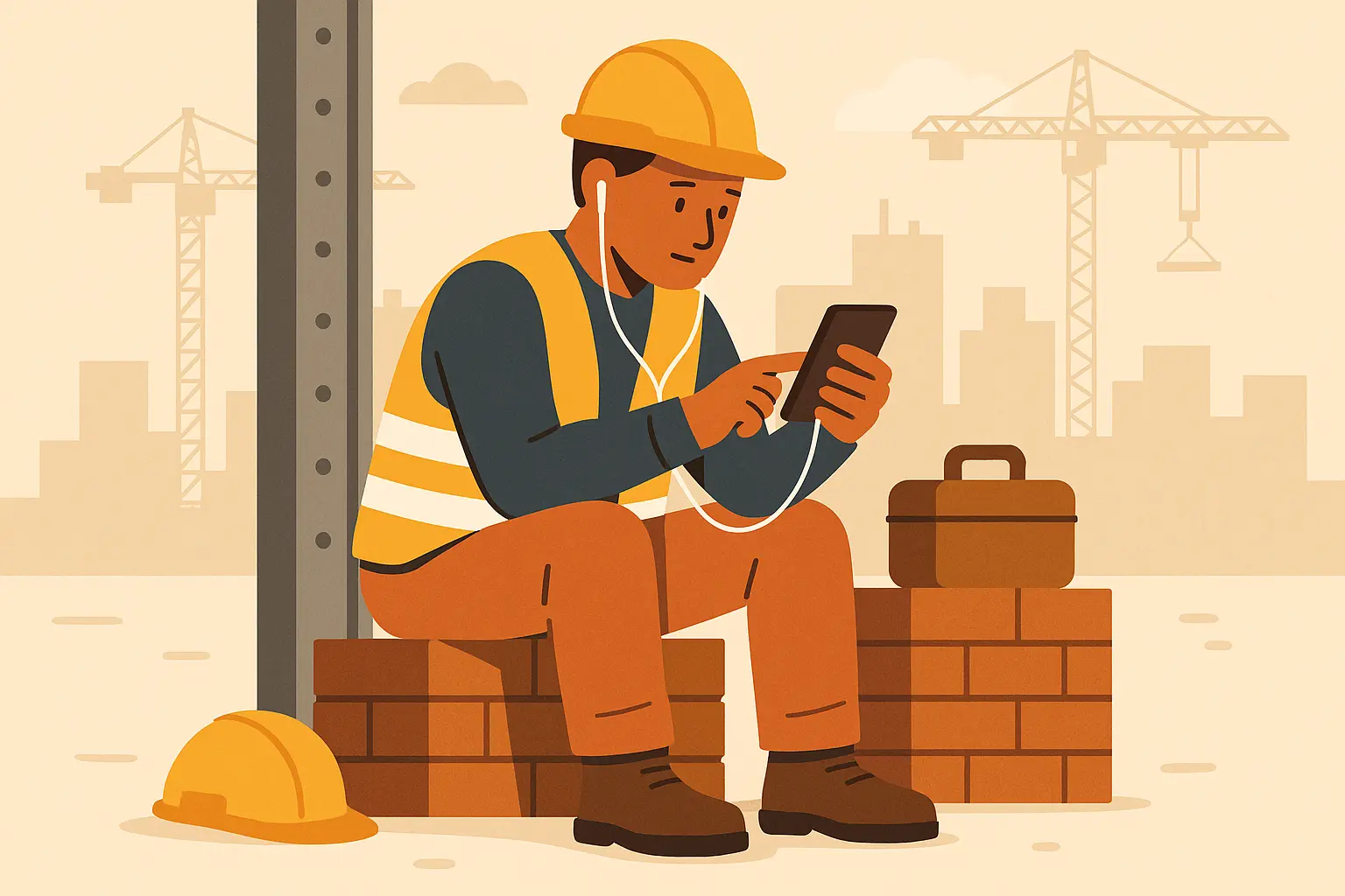 Mobile learning for carpentry education