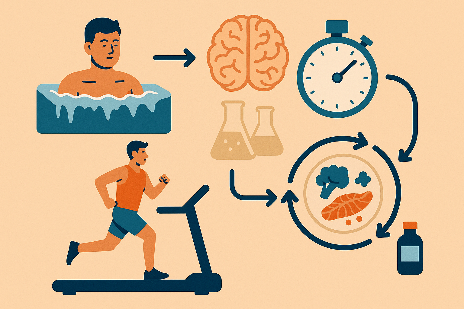 Mitochondrial priming through controlled stress protocols
