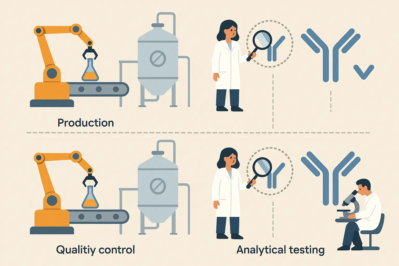 Biosimilar manufacturing complexity