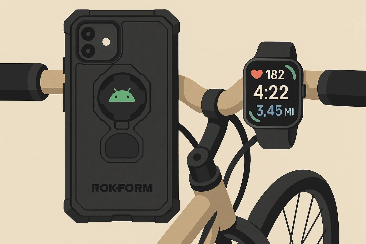 Rokform rugged phone case and mounting system