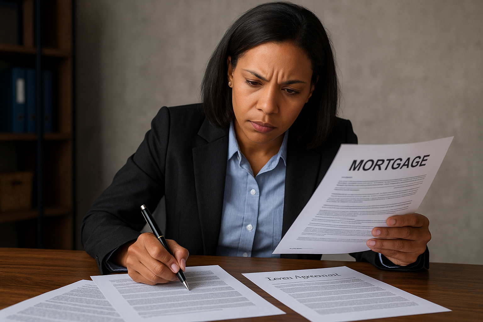 Document analysis and mental frameworks for loan signing