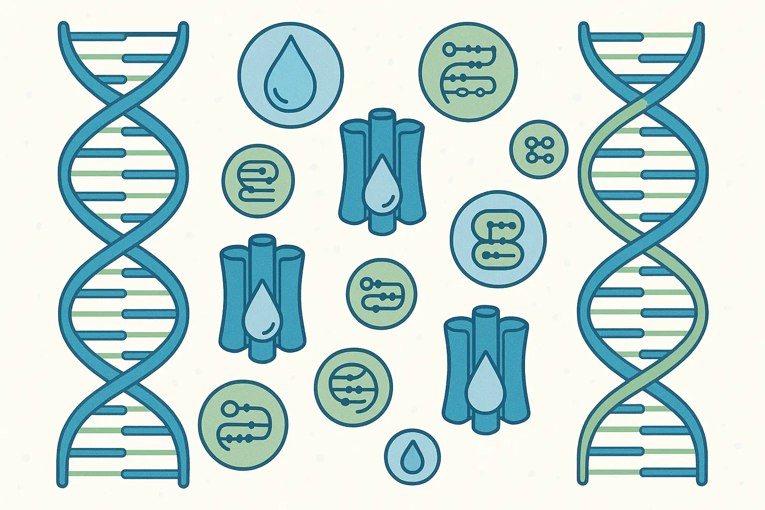 DNA and water personalization blueprint