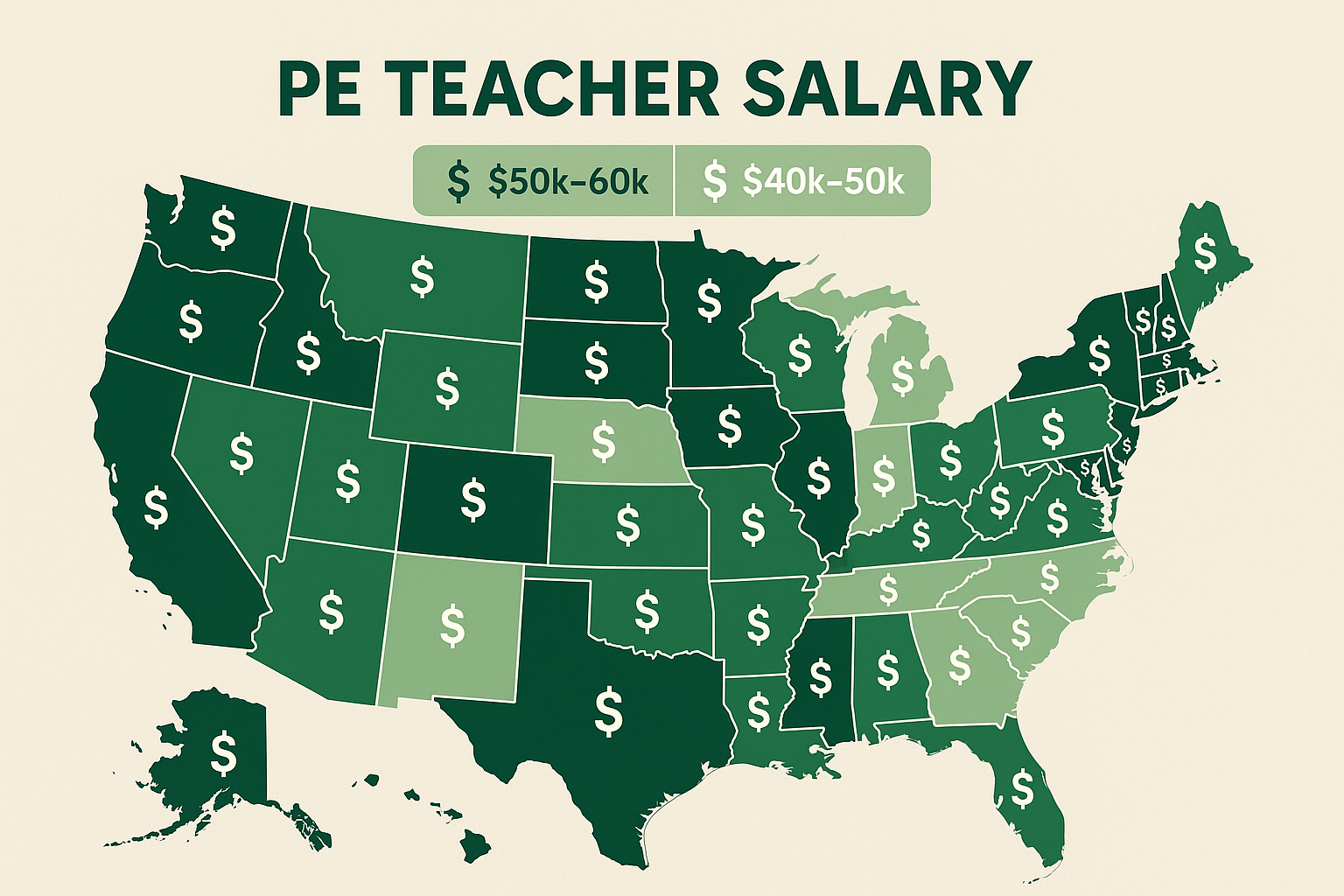 PE Teacher Salary Overview