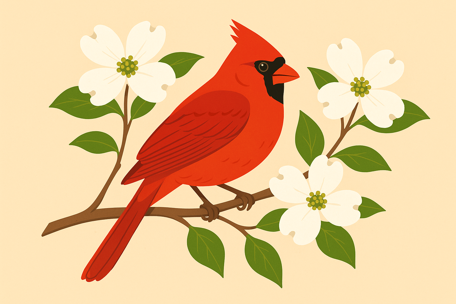 Cardinal tattoo design collection featuring various styles