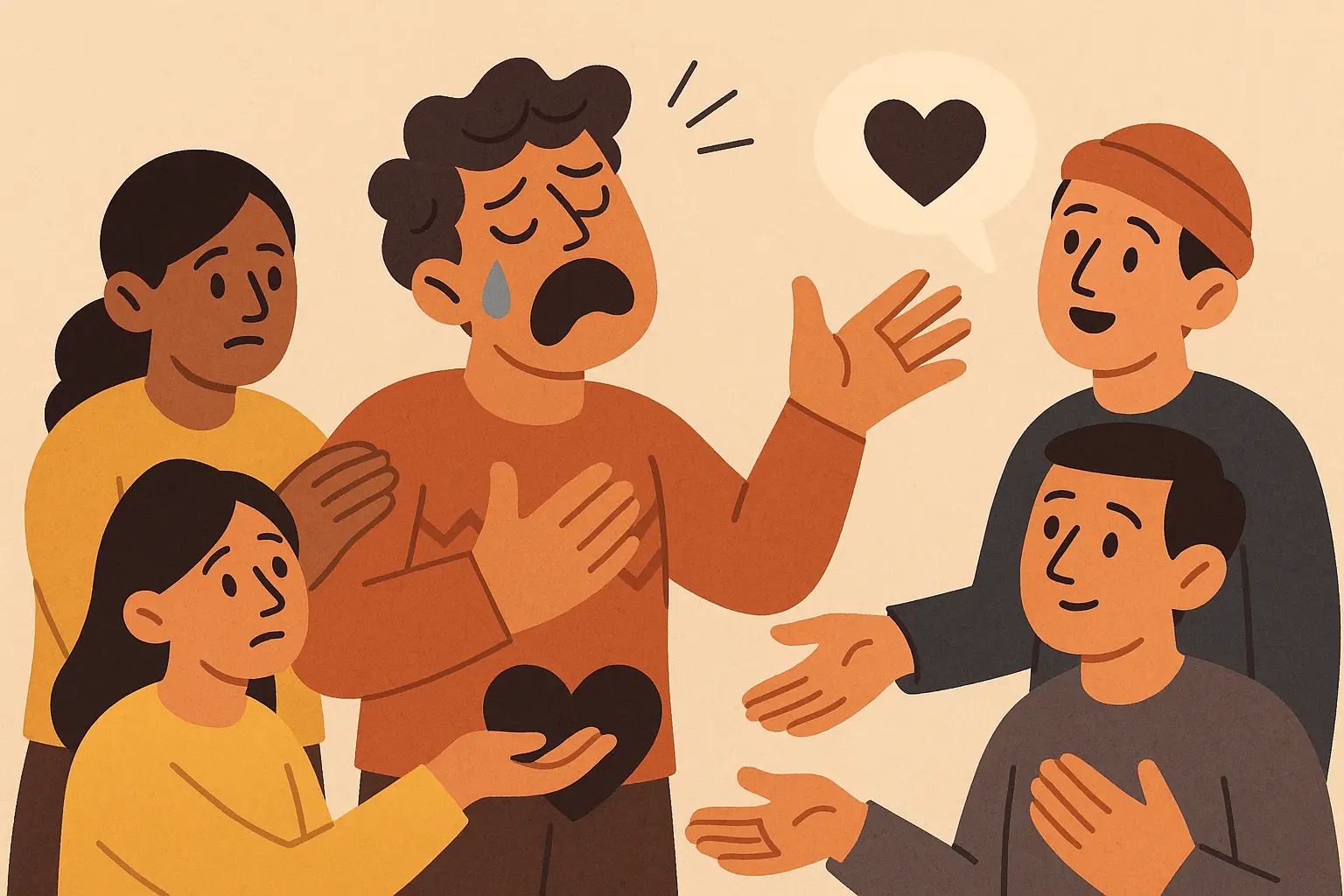 Sympathy and support manipulation