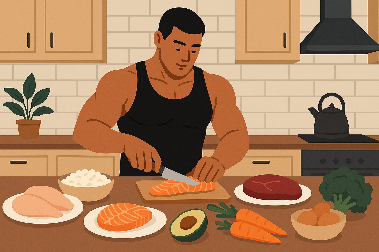 Muscle building meal plan guide