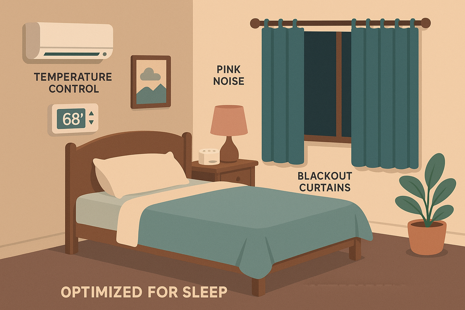 Sleep optimization techniques for HRV improvement
