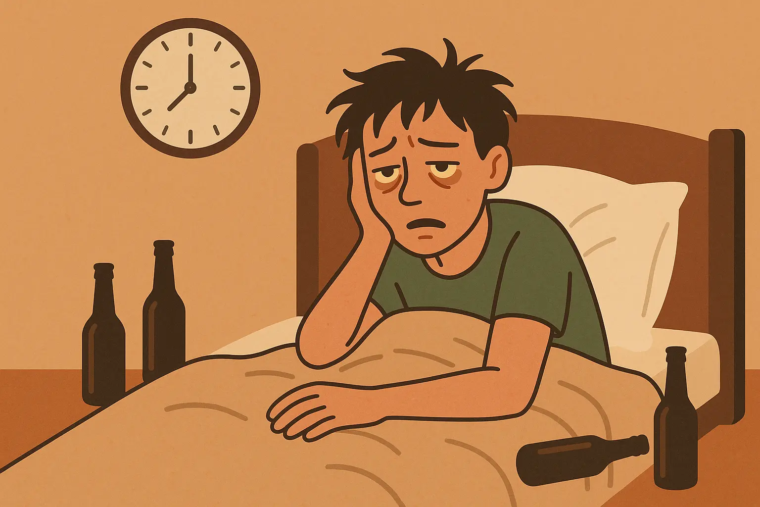 Two day hangover recovery process