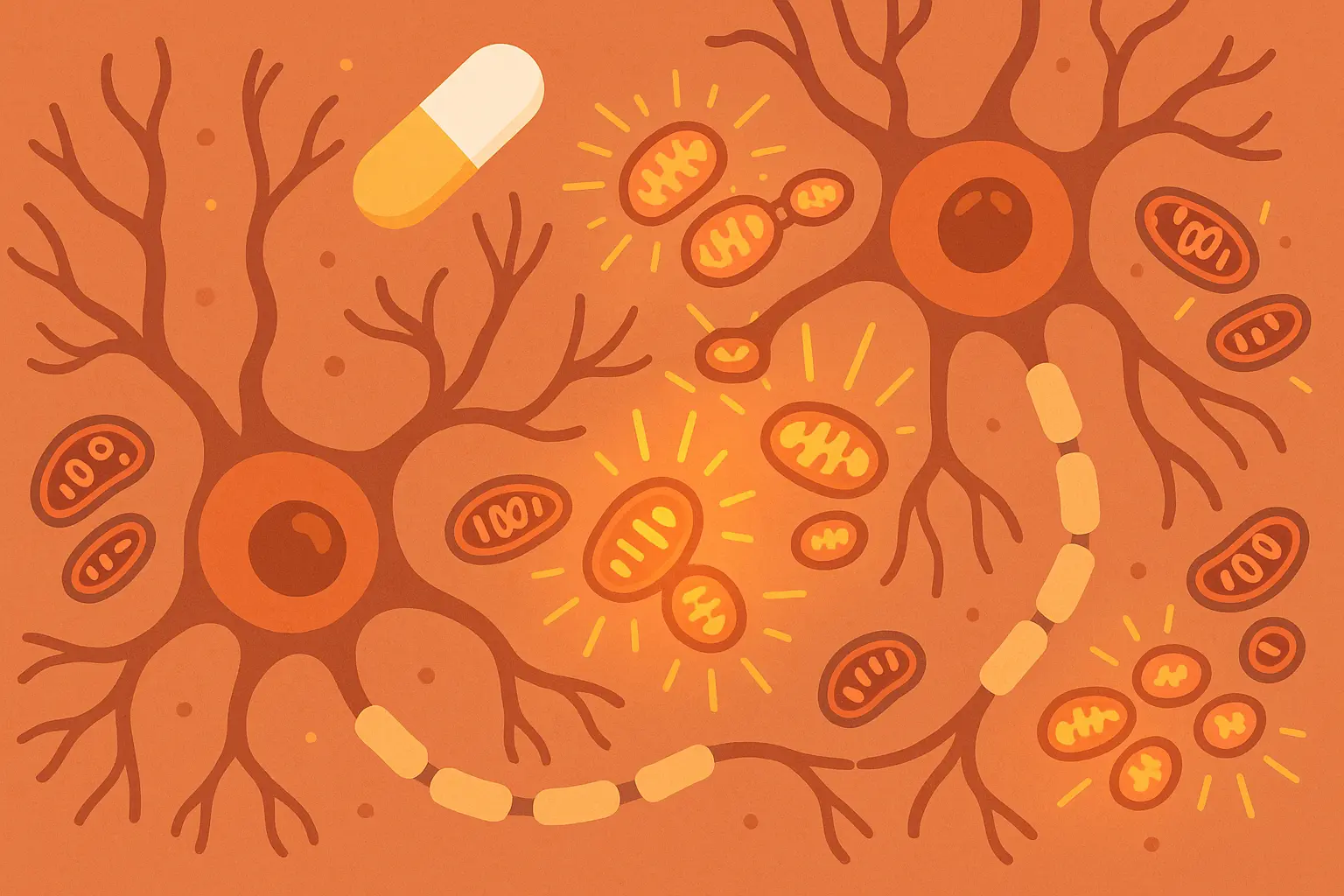 Cellular energy production in nerve cells with B12 supplementation