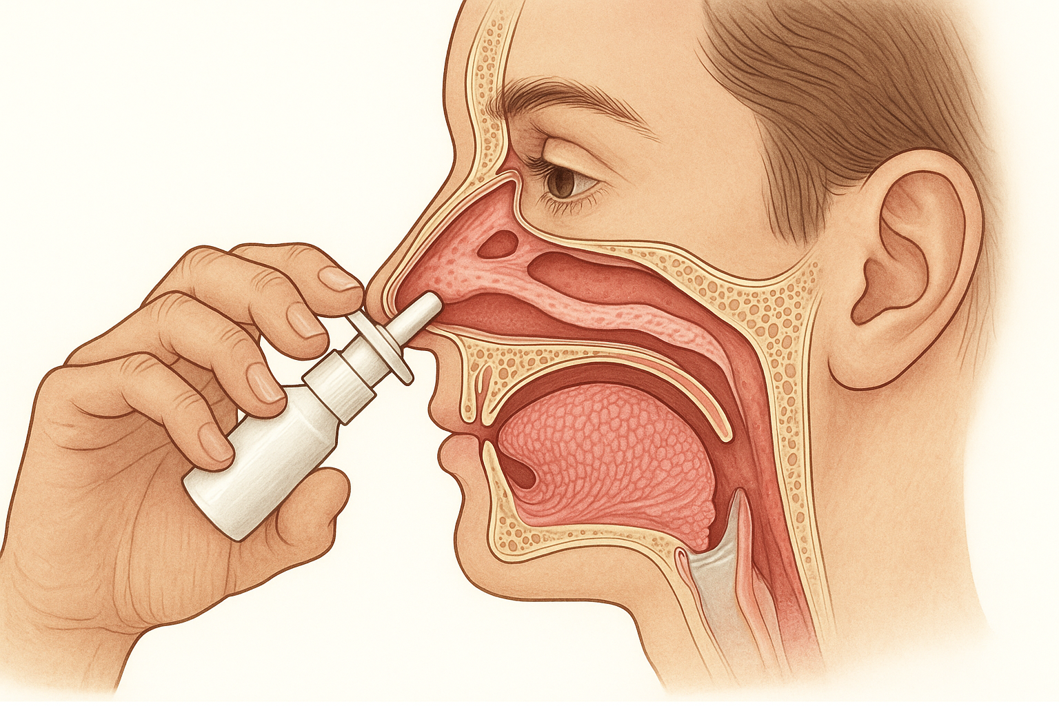 NAD nasal spray formulation safety