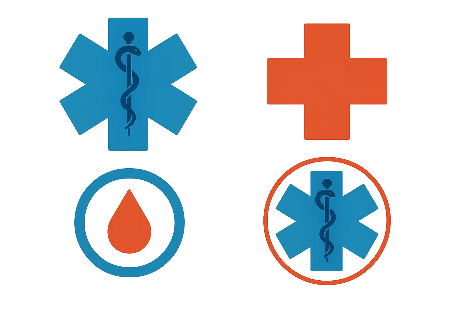 Emergency medical alert tattoo designs
