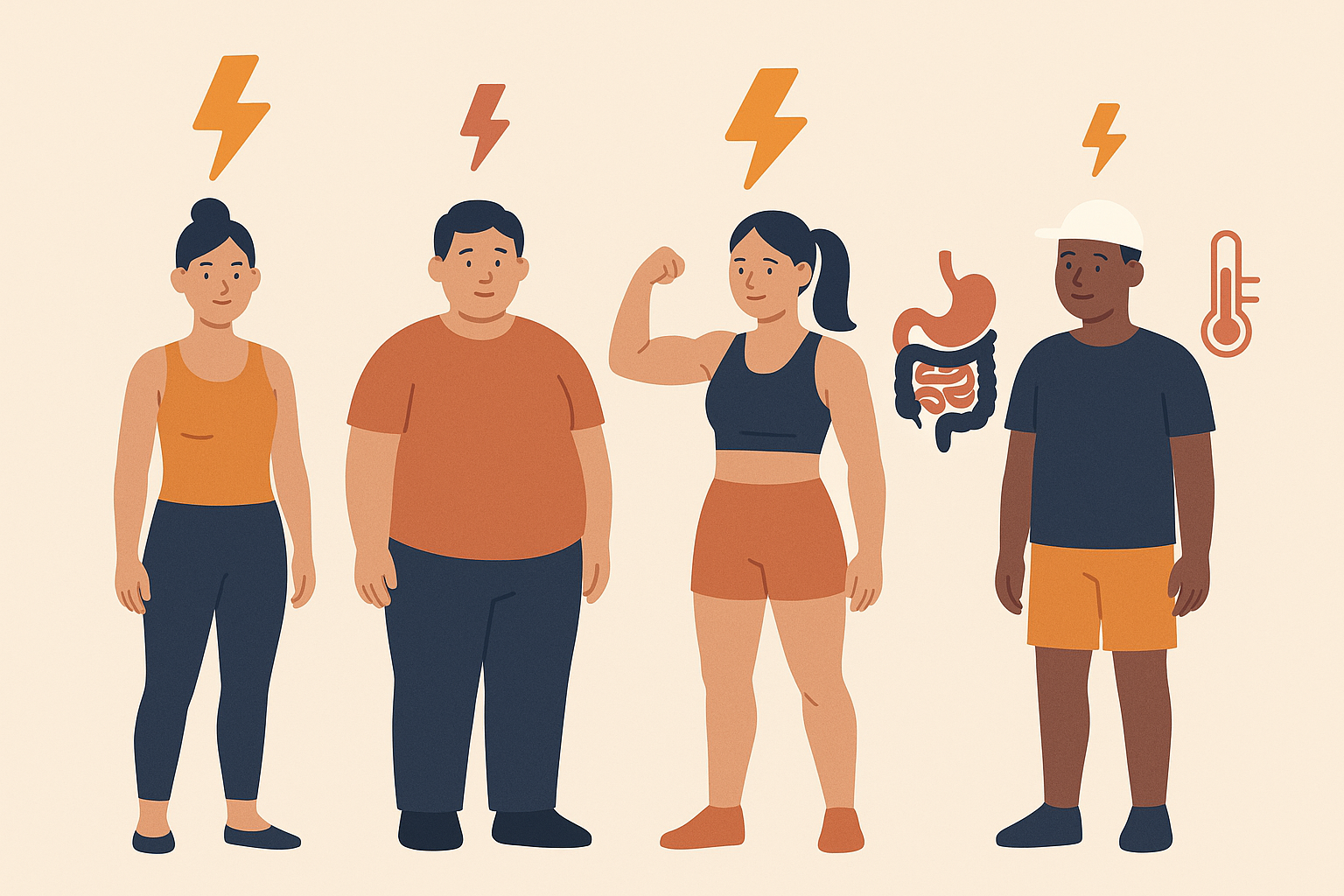 Individual factors affecting calorie burn
