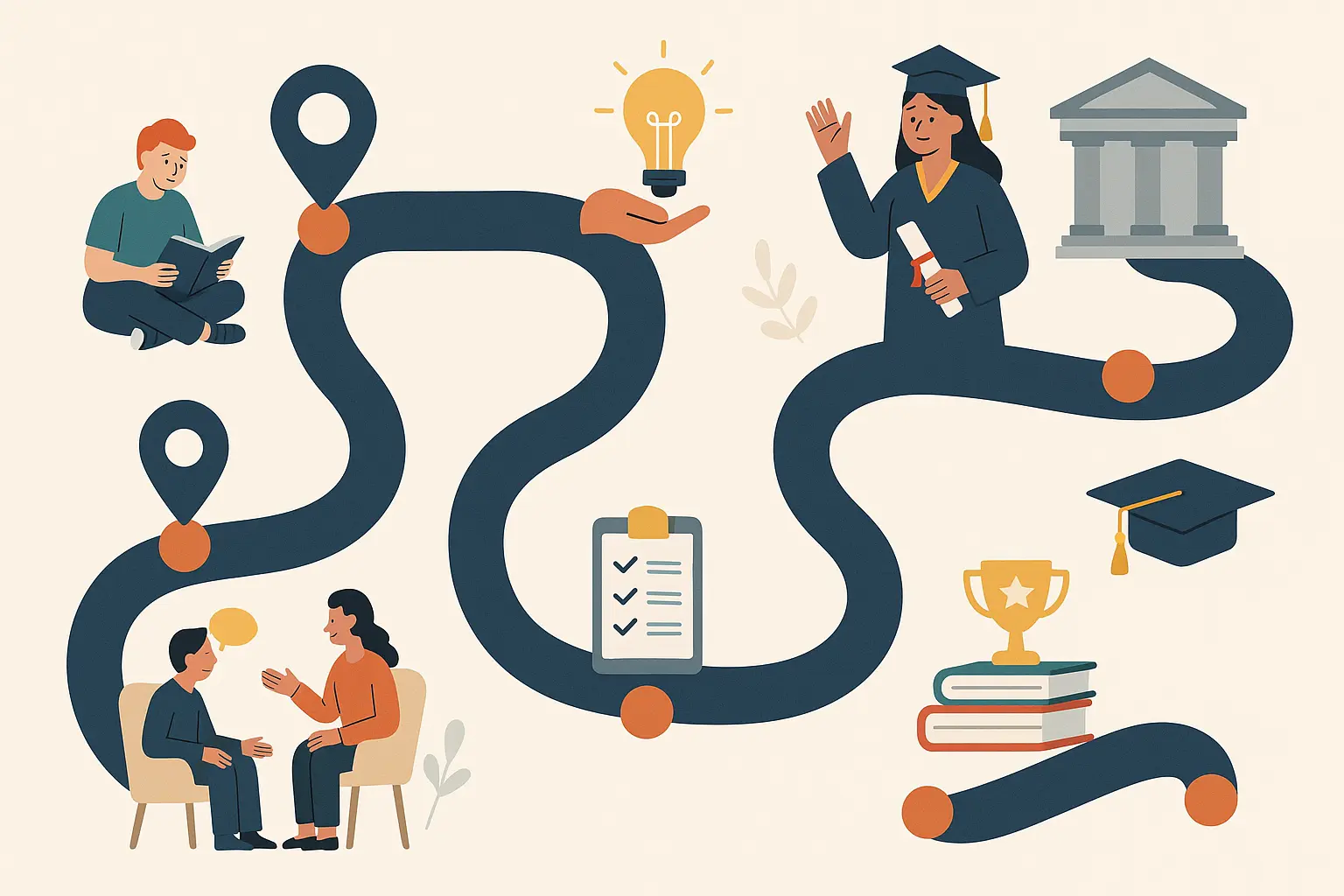 Timeline factors affecting counseling degree completion