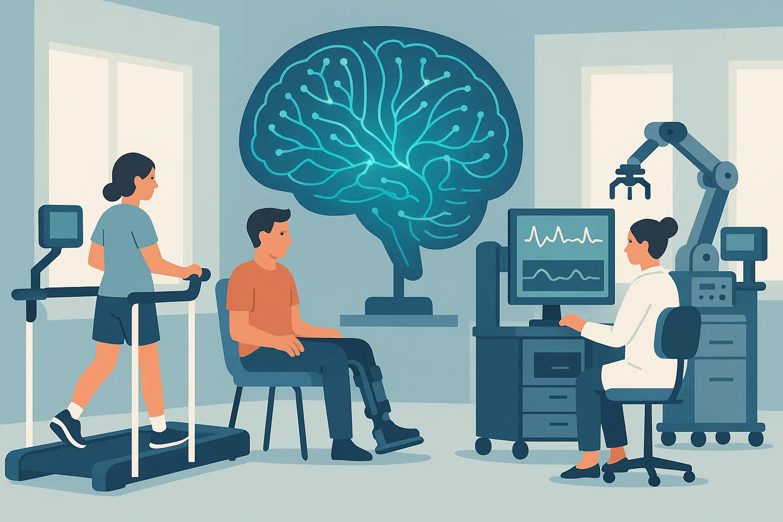 Modern work injury rehabilitation technology