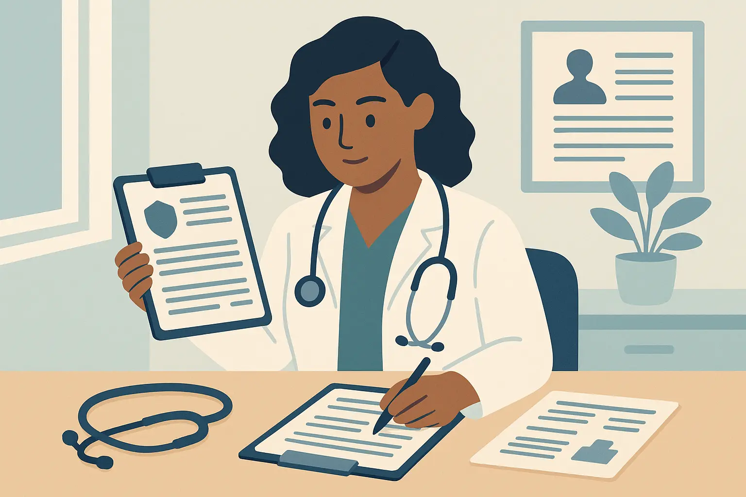 Medical necessity documentation for IV therapy