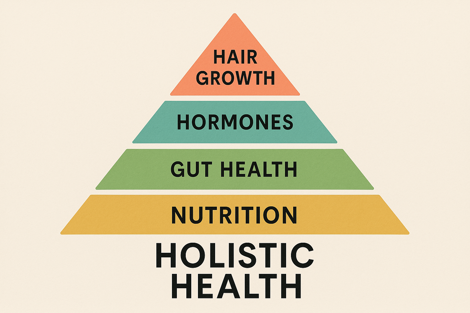 Integrative medicine approach to hair restoration showing holistic treatment methods