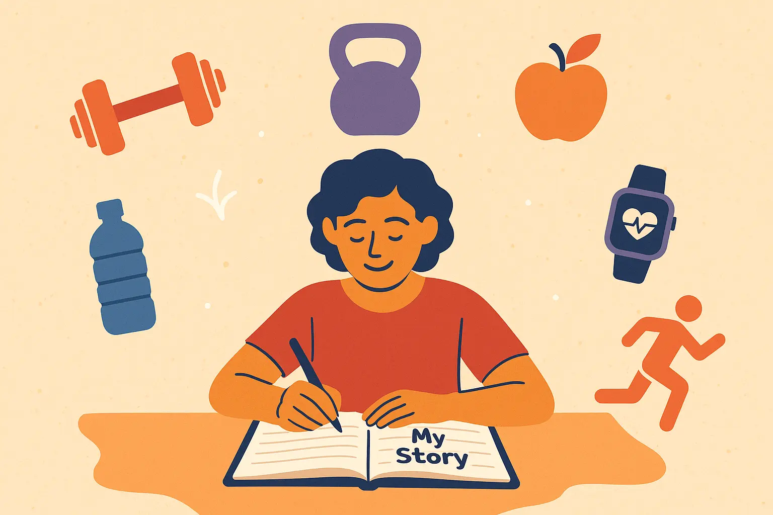 AI-powered story creation for fitness motivation