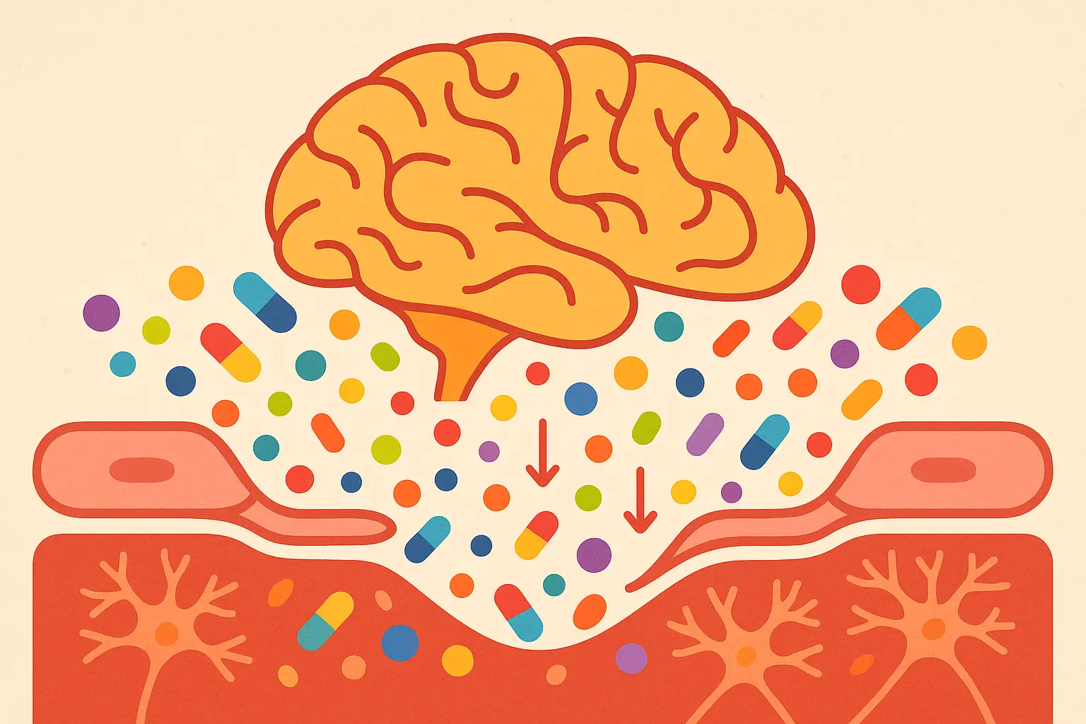 Blood-brain barrier and medication timing