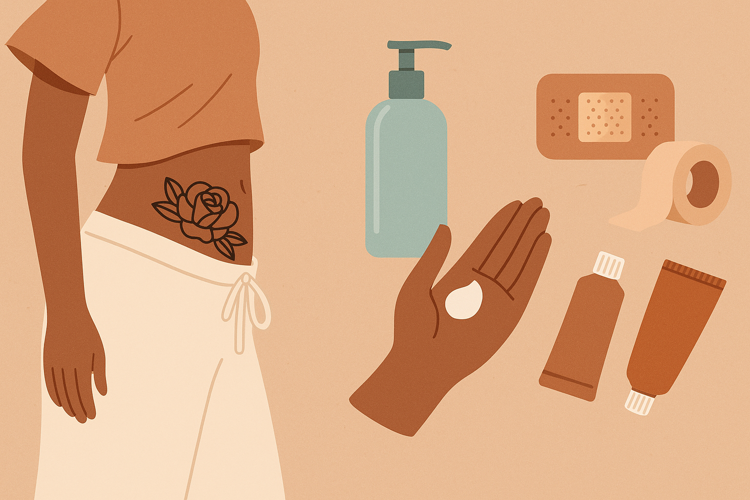 Hip tattoo aftercare guide