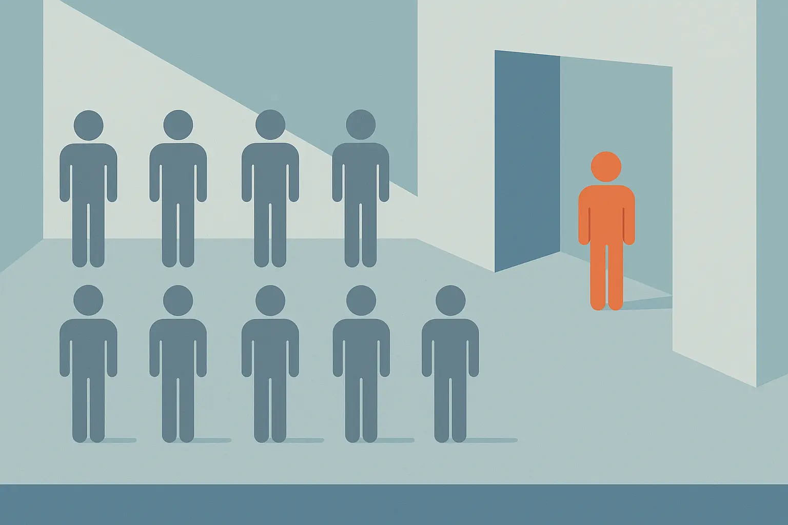 Abstract representation of mind control and psychological manipulation