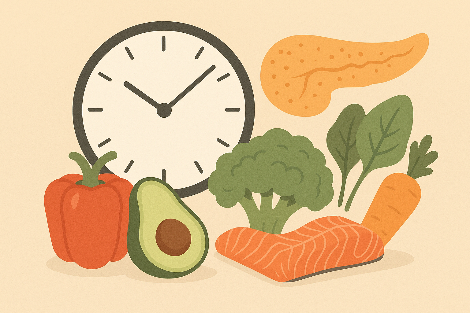 Pancreatic healing phases and metabolic reset approach