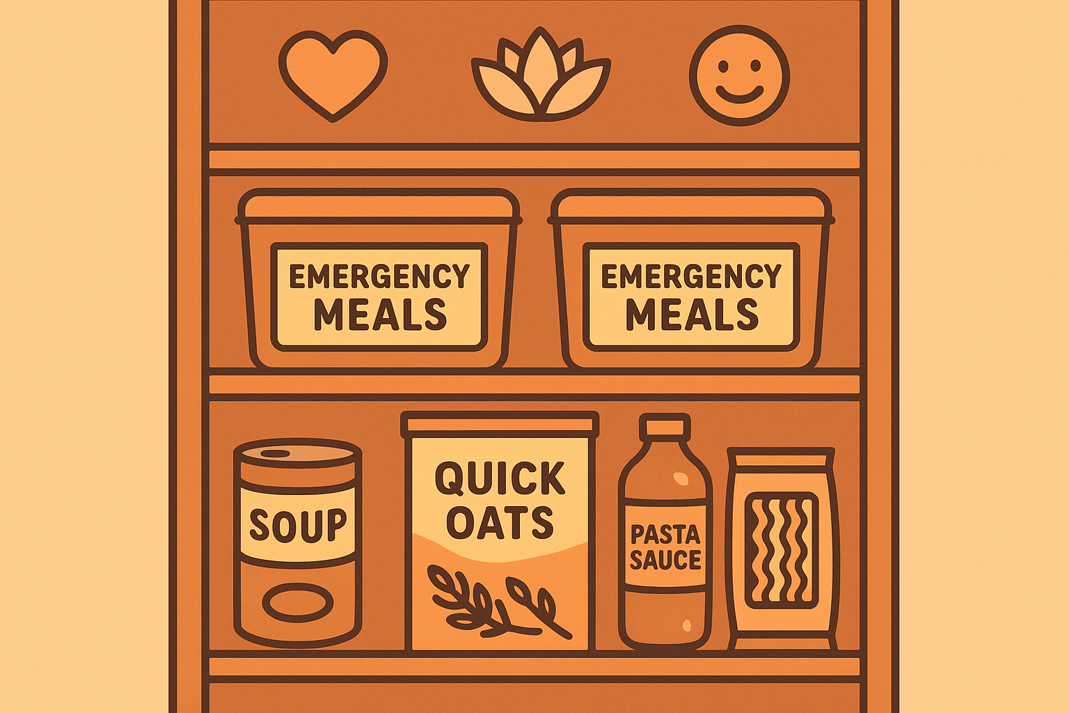 Emergency meal planning strategies