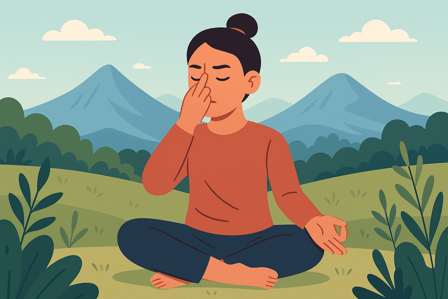 Altitude simulation breathing techniques