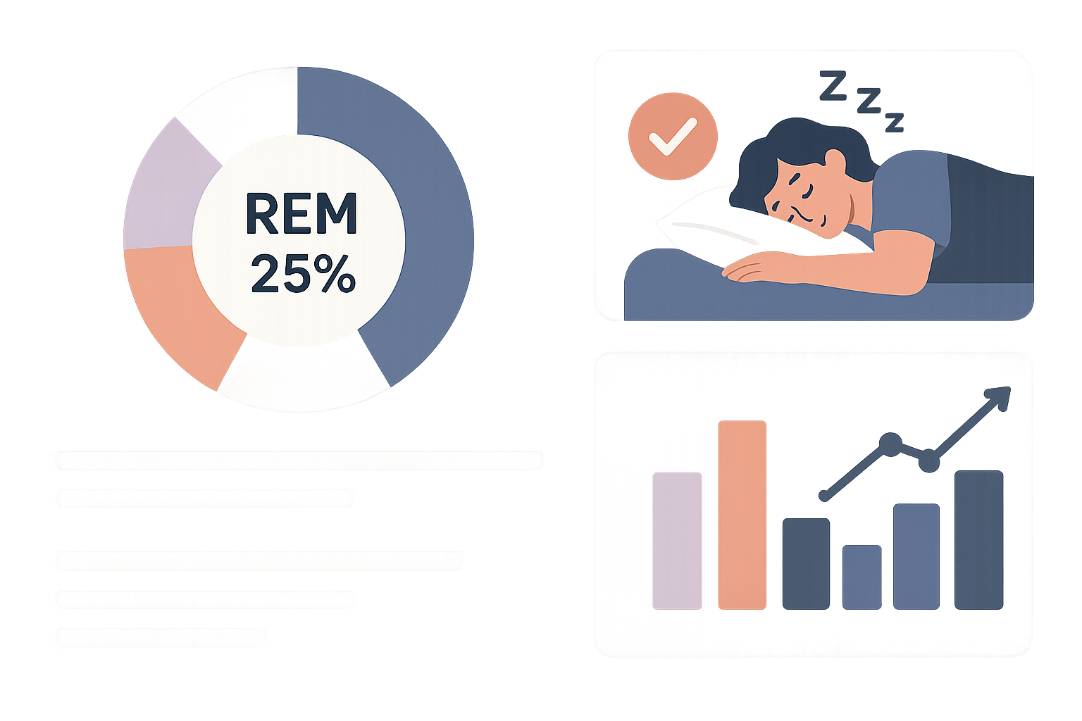 REM sleep tracking and optimization timeline