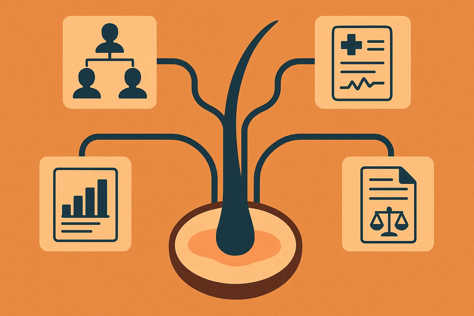 Various applications of hair DNA testing