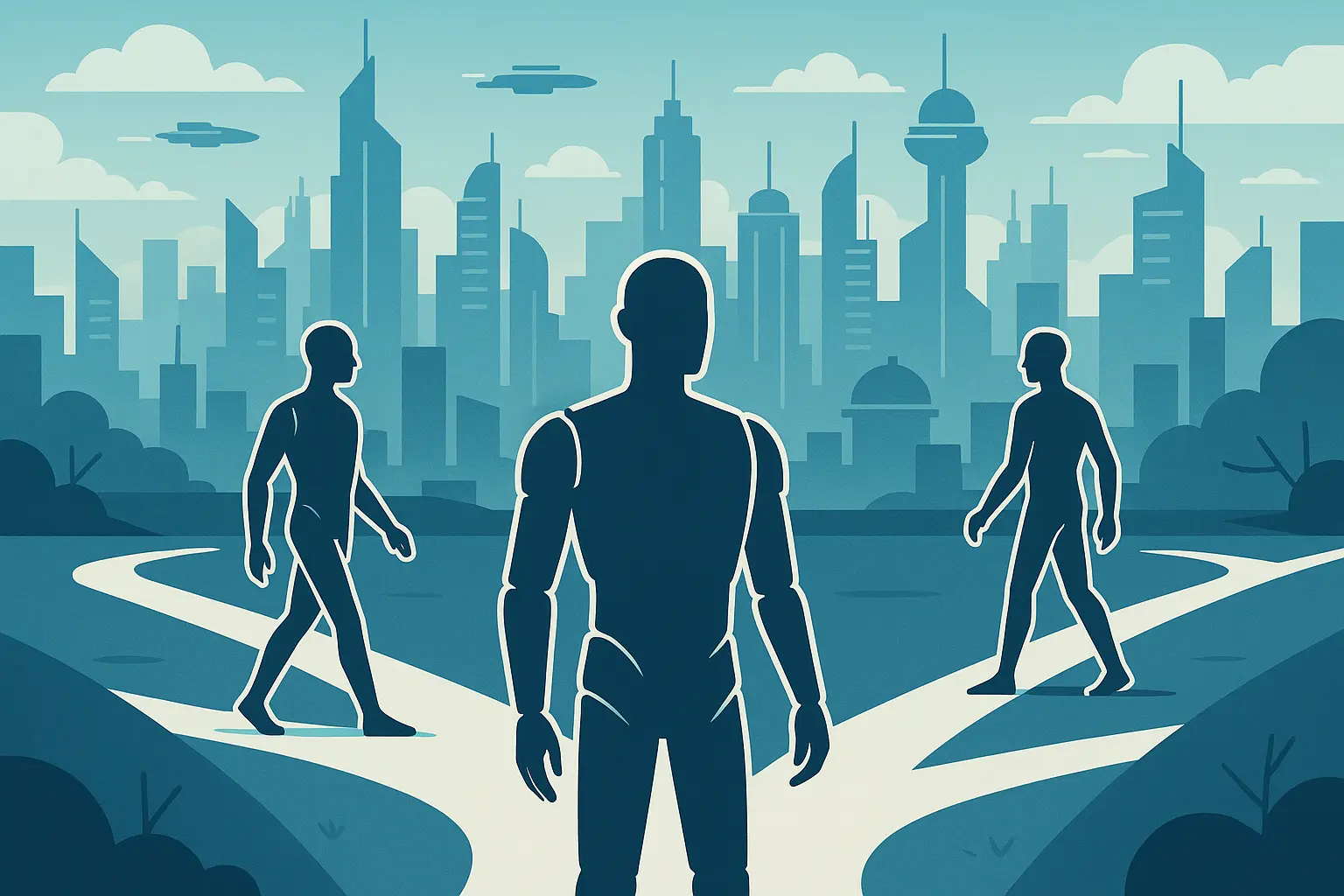 Detroit Become Human character choice screen