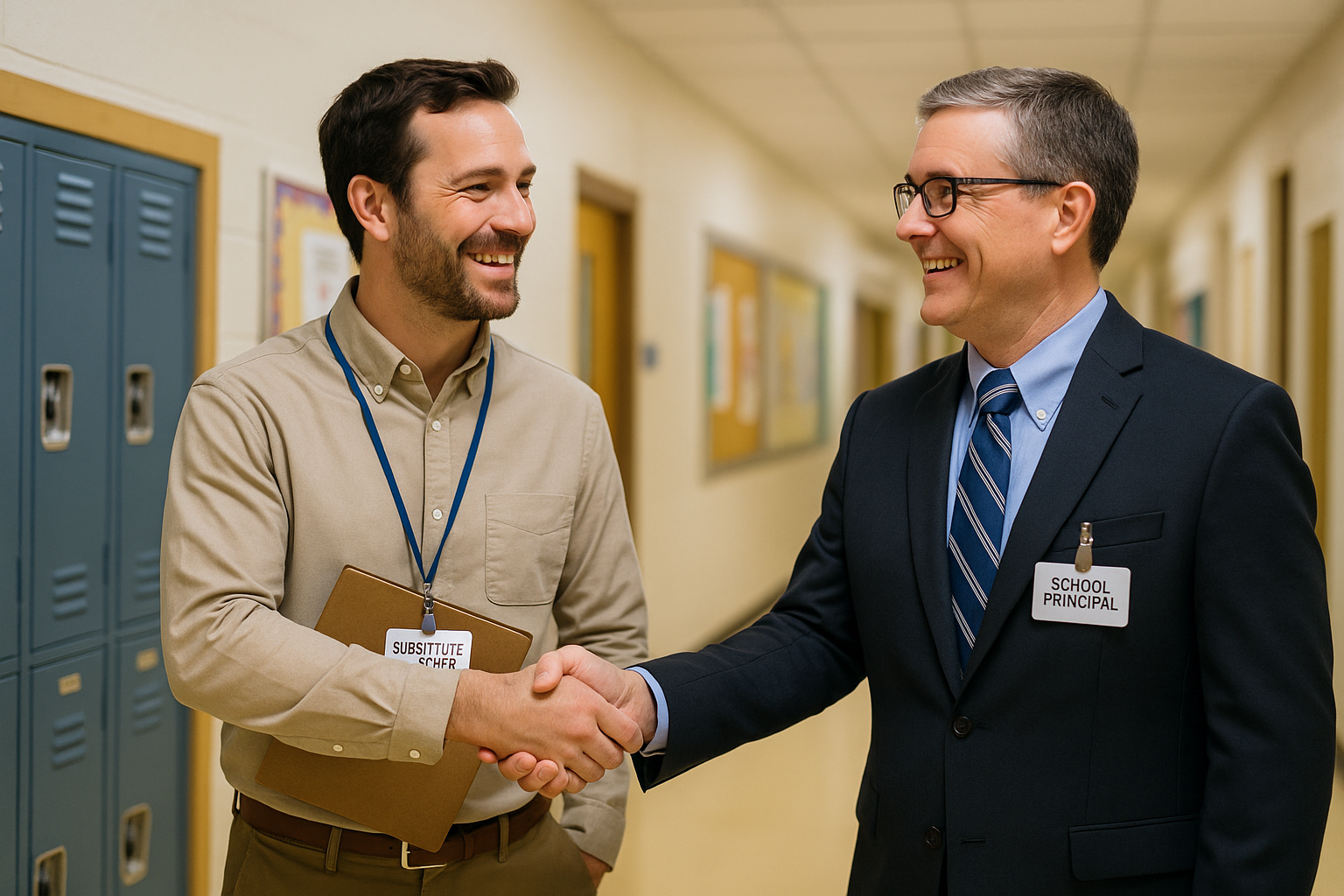 Building professional networks through substitute teaching