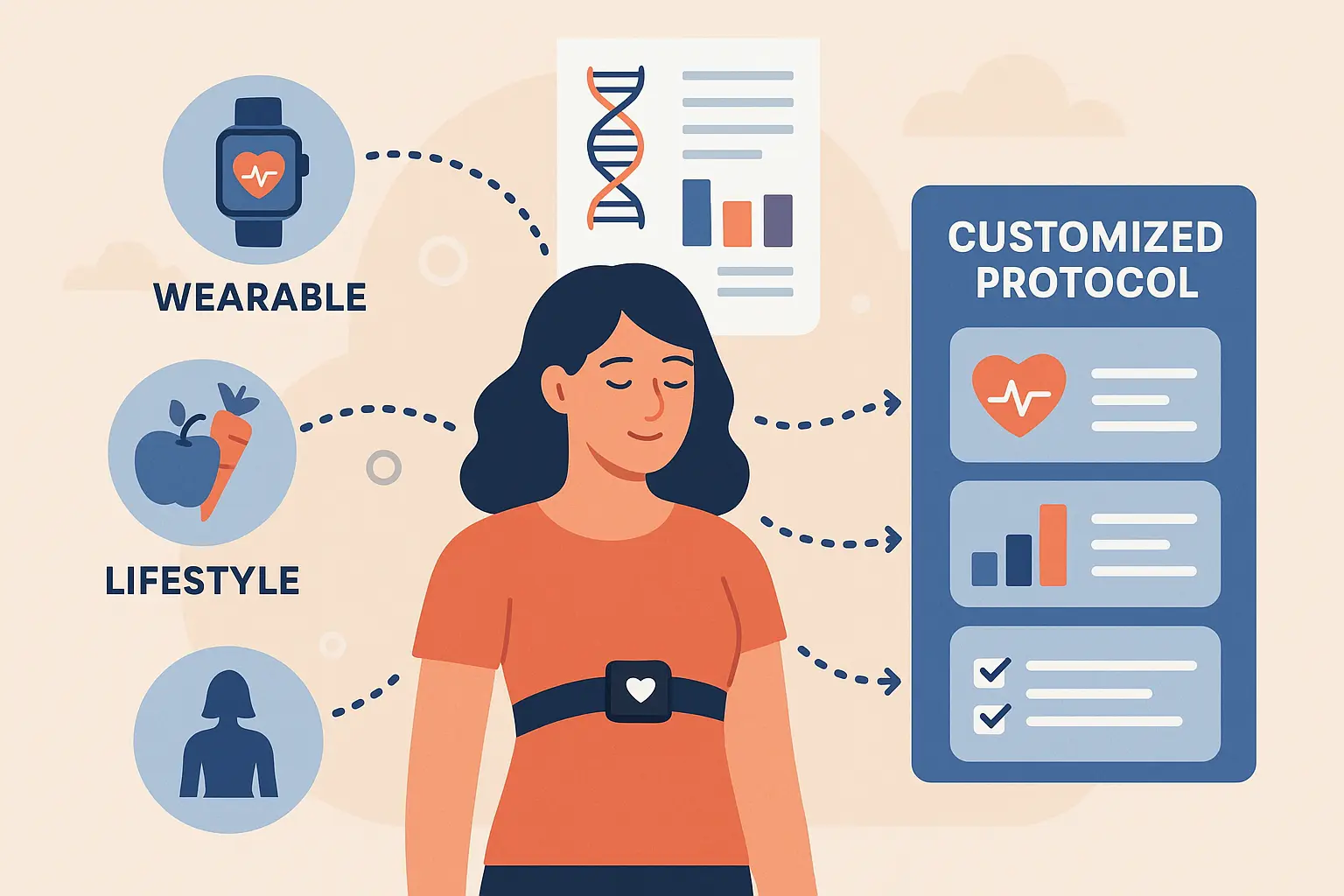 Personalized NAD+ optimization dashboard