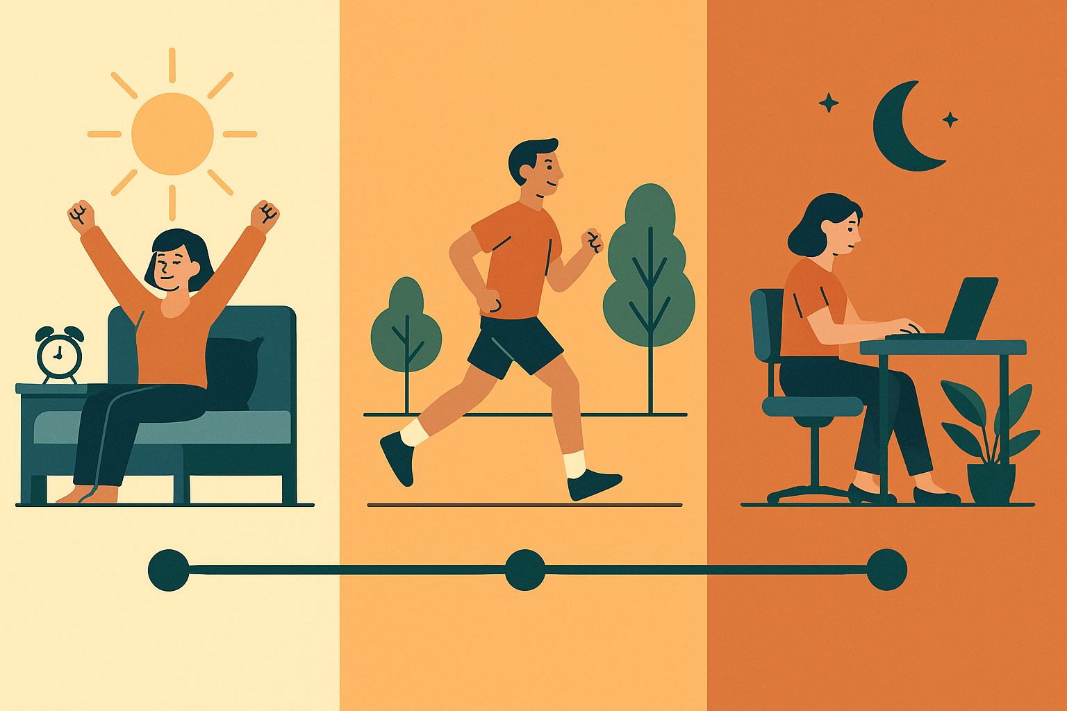 Seasonal circulation adaptation strategies