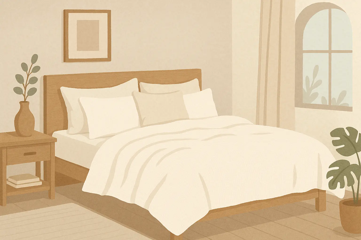 Organic cotton bedding