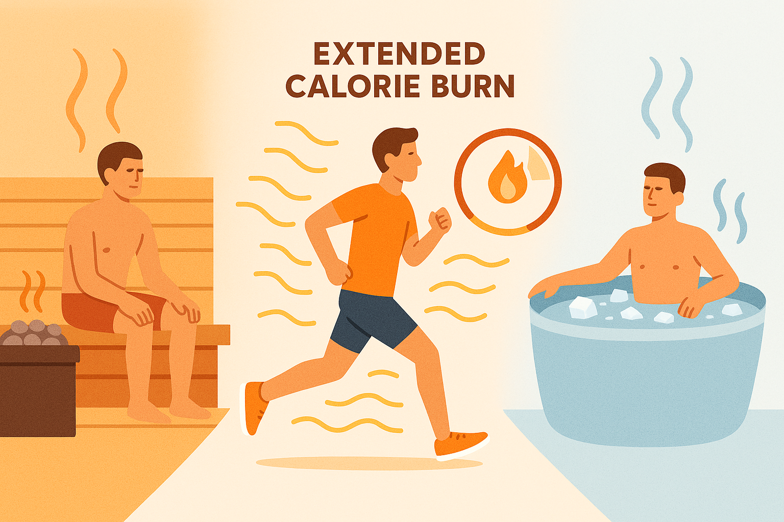 Post-marathon recovery and calorie burn