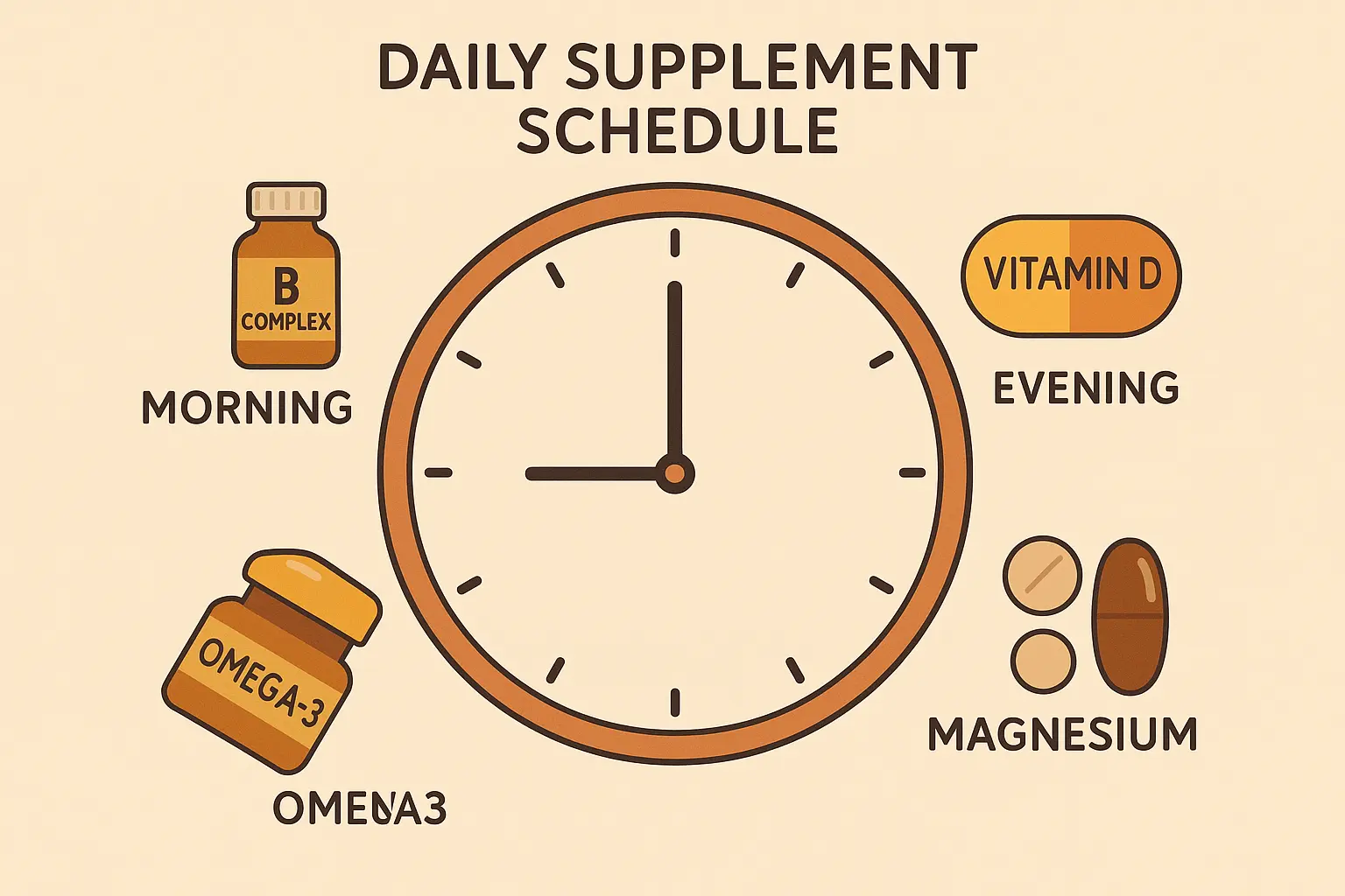 Strategic nutrient timing and combinations