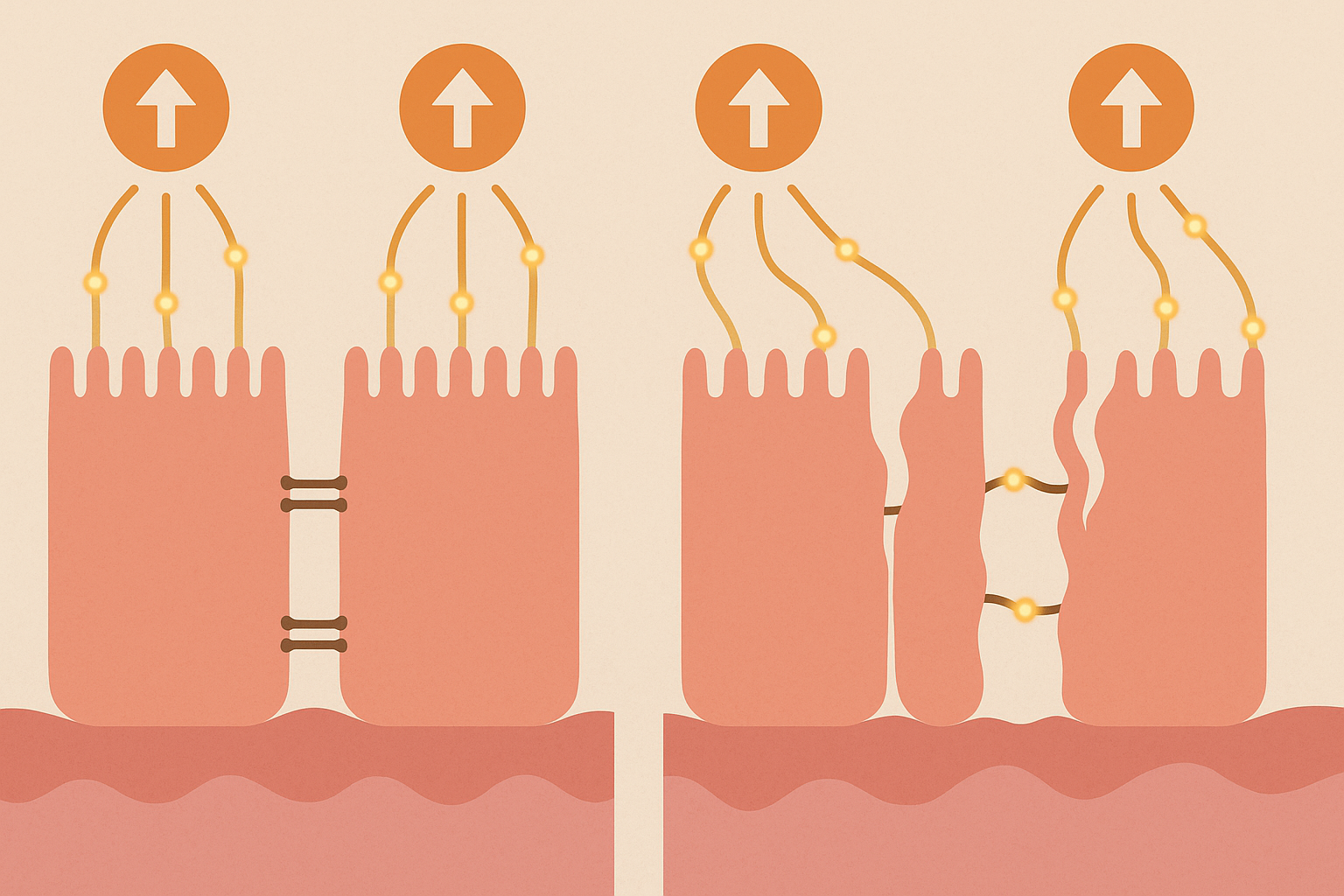 Intestinal barrier breakdown with aging