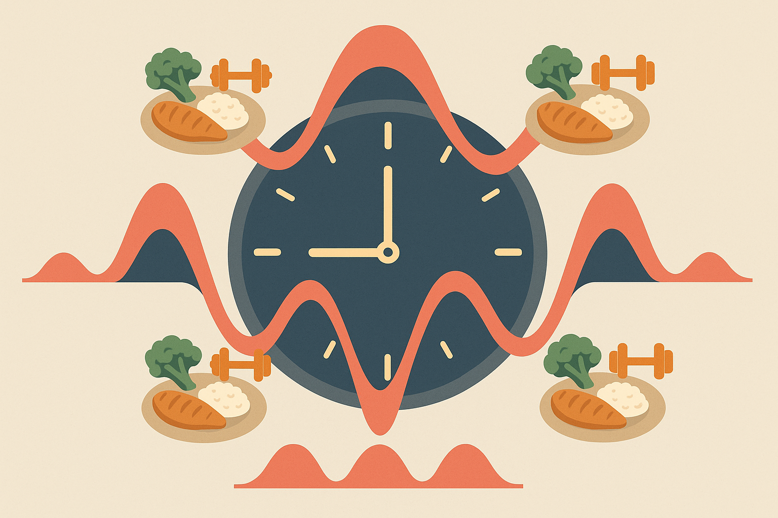 Protein synthesis timing cycle