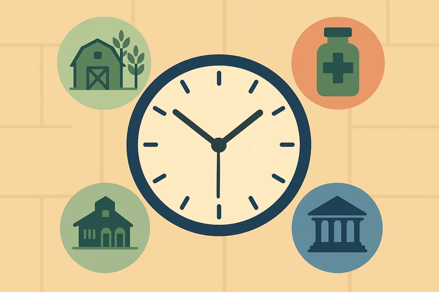 Time zone coordination challenges