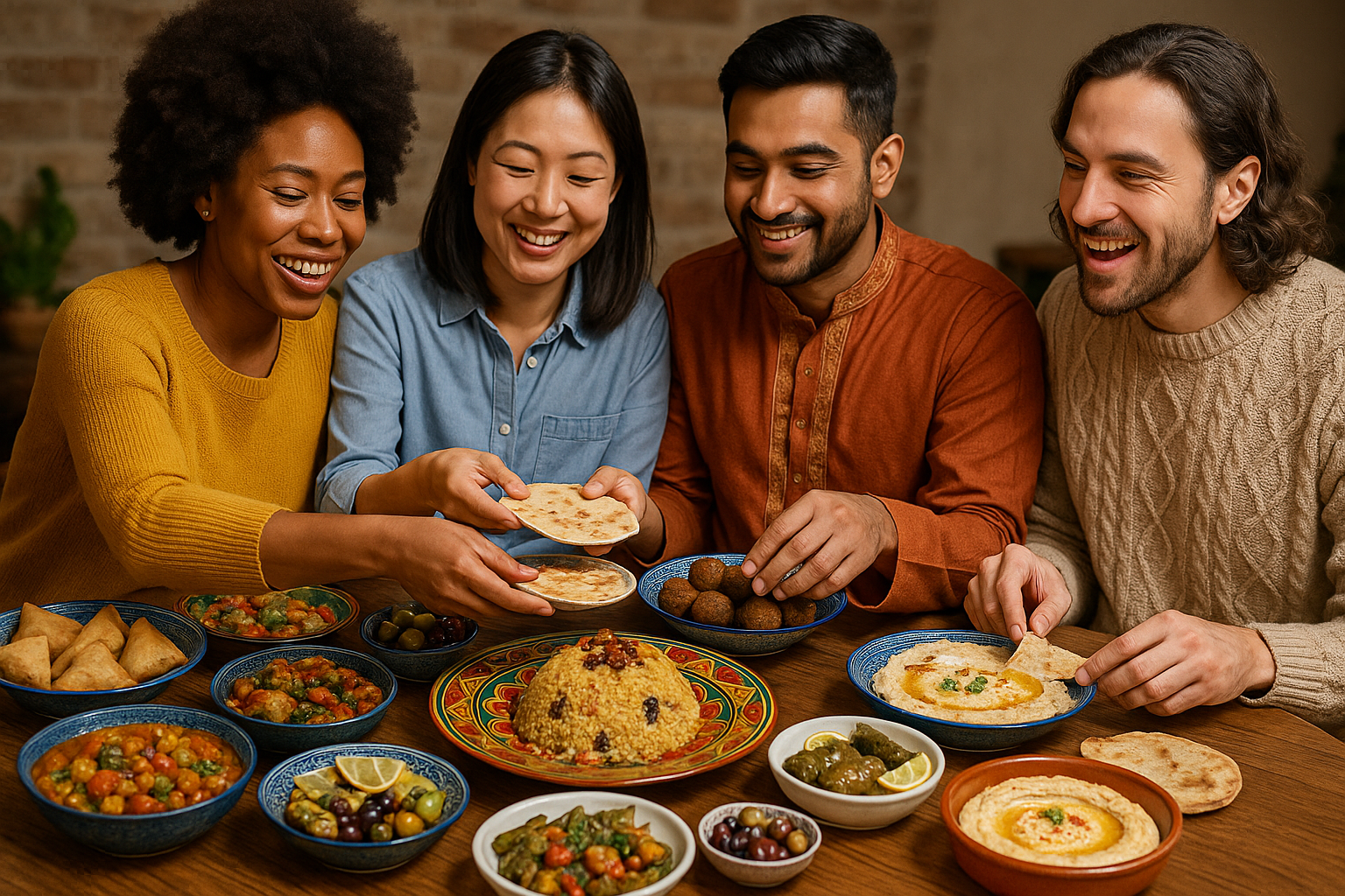 Diverse group of patients receiving diabetes education