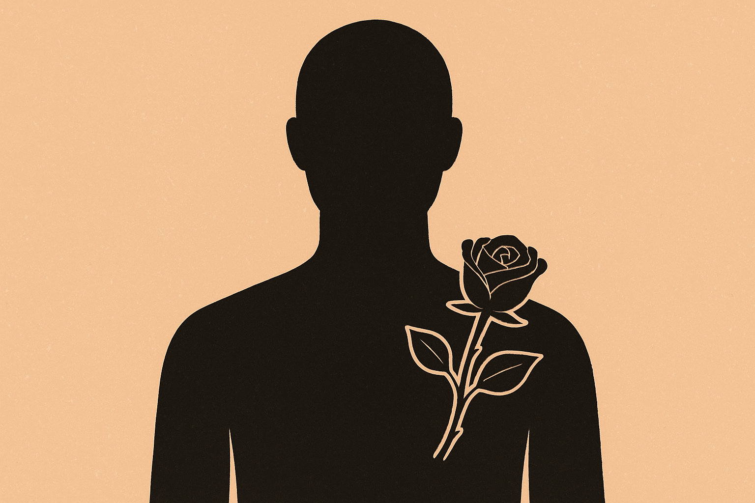 Psychology of black rose tattoos