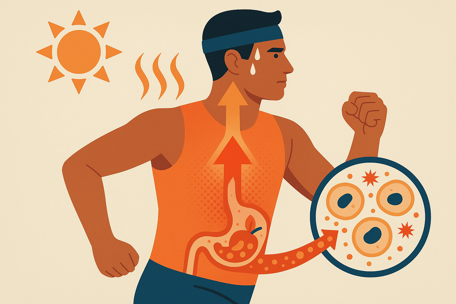 Heat stress adaptation nutrition protocols