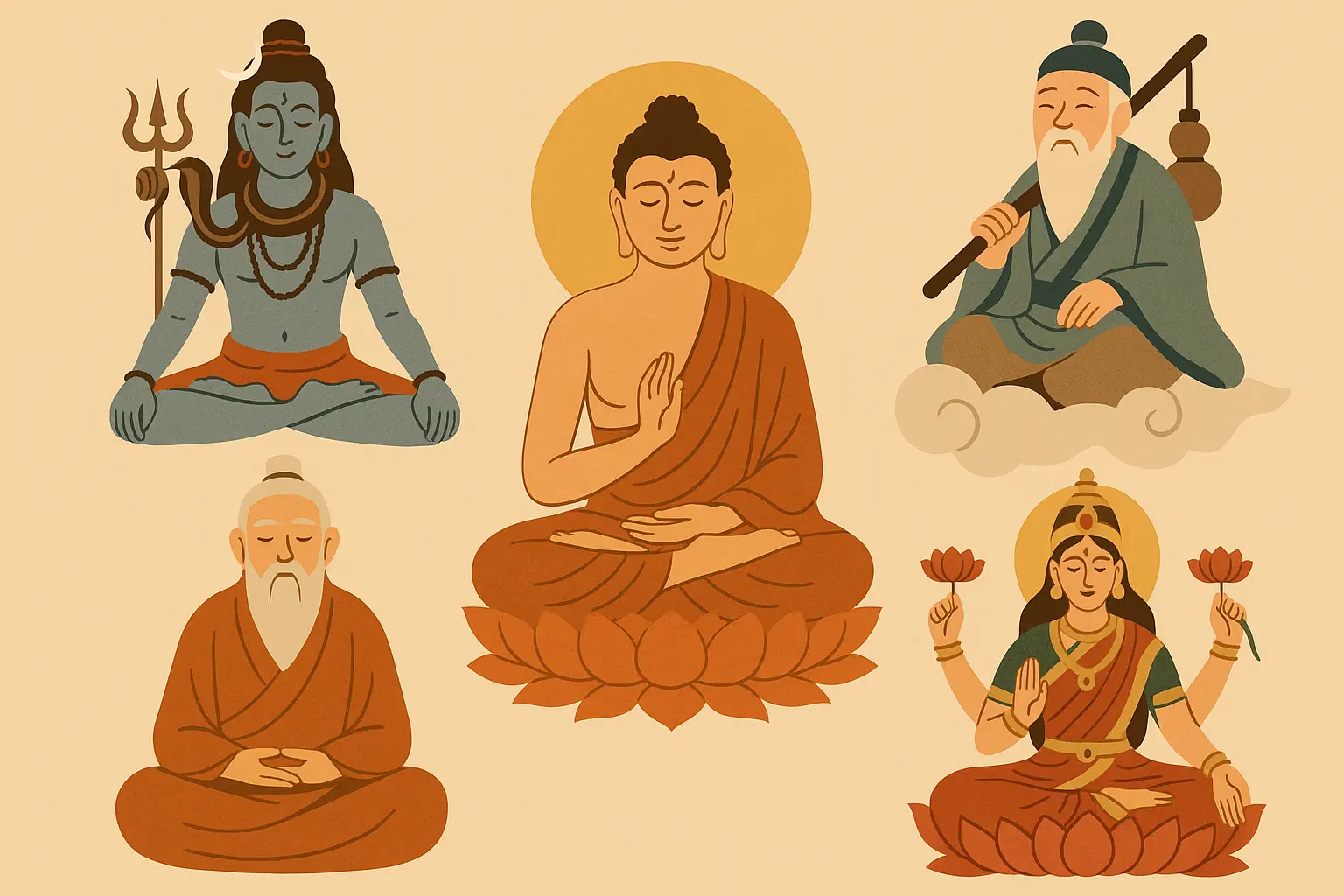 Eastern wisdom traditions and mythology