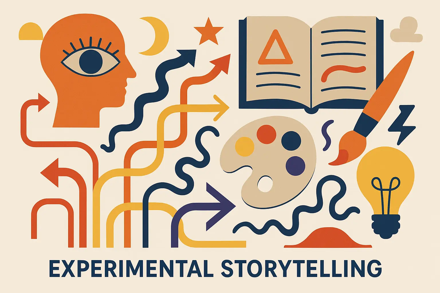 Hybrid interactive story experience examples