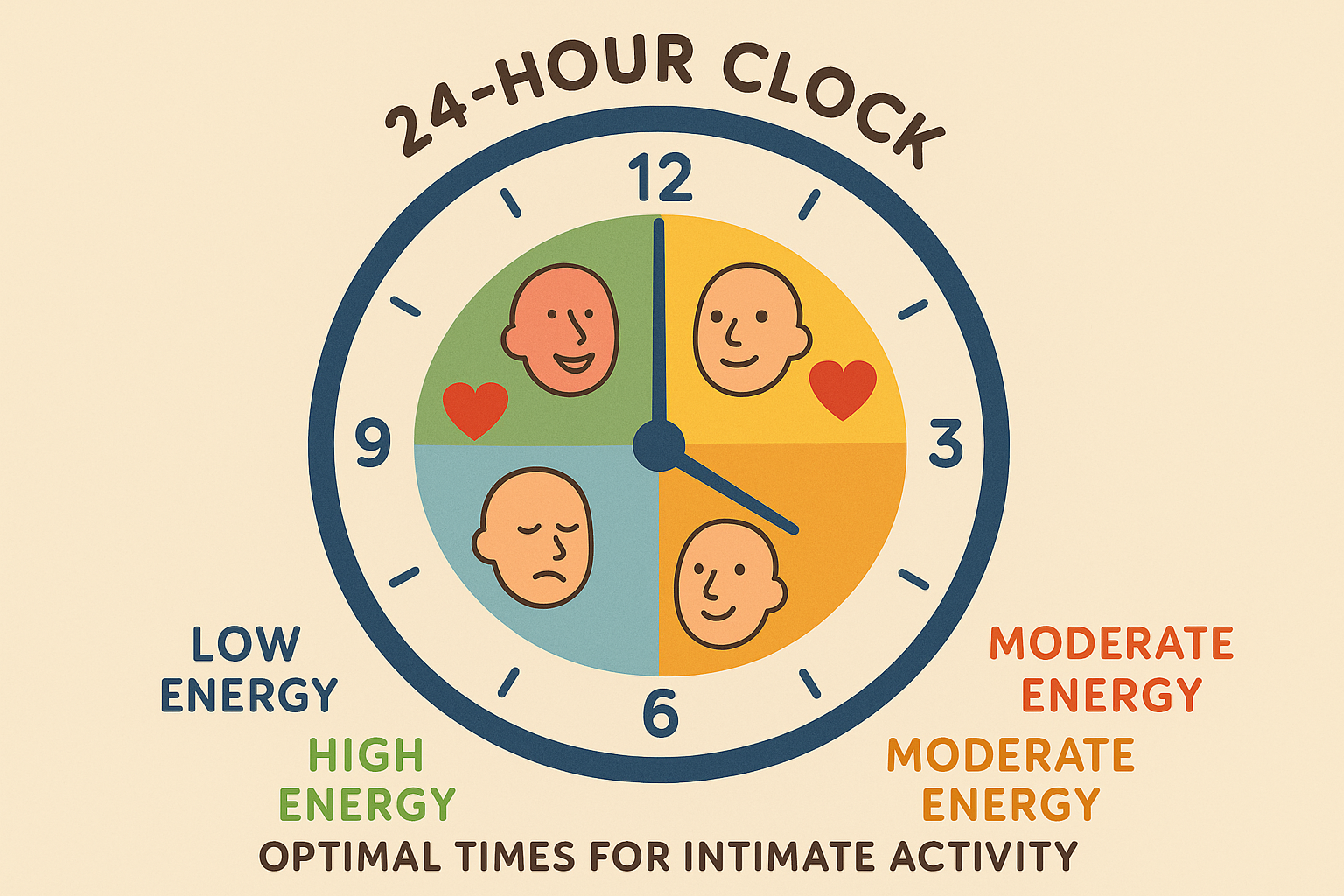 Timing effects on metabolic activity
