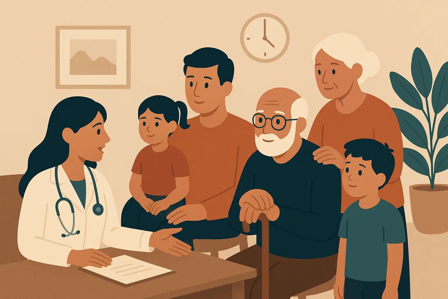 Multigenerational family health planning